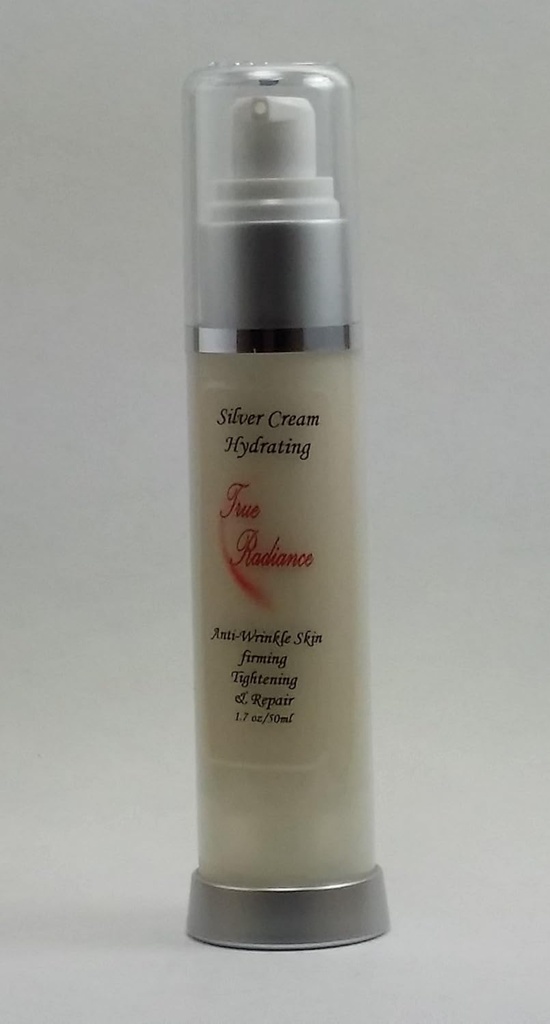 SILVER CREAM Marine Collagen Anti-Aging, Wrinkle Μείωση και super hydrator.DMAE, Alpha λιποϊκό οξύ, Ceremide 3, Υαλουρονικό οξύ ΠΑΡΑΒΕΝ ΔΩΡΕΑΝ 1,7 oz /50ml.