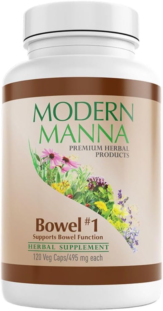 Bowel #1: Constipation Relief Formula - Φυσικό βοτανικό Laxative - Απαλό, αποτελεσματικό, Δεν σκληρό παρενέργειες - Ανακουφίζει δυσκοιλιότητα, αέριο, και Bloating - Vegan (60-Ημέρα προσφοράς, 120 κάψουλες)
