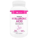ML Naturals Premium Υαλουρονικό Οξύ 100 mg 120 Καψάκια λαχανικών, Μία ημέρα (4 Μήνας Προσφορά), Premium Quality, NSF-Certified & cGMP-Συμπληρώνεται.