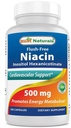 Best Naturals Flush-free Νιασίνη Ινοσιτόλη Εξανικοτινικό 500 mg 180 Κάψουλες