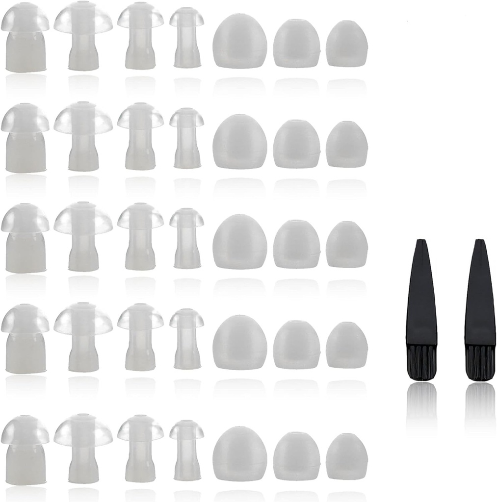 Δόμοι ακουστικού - Universal Domes for Auding Aids - Μεγέθη Small, Medium, Large & X-Large Earbud Replacements and BTE Sound Ενισχυτές