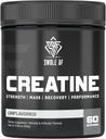 Swole AF | CREATINE Mono | Pre & Post Workout for Muscle Gain Endurance & Recovery | Dietary Supplement to Improve Strength Power Performance & Muscle Growth