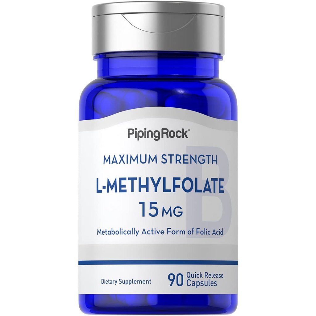Piping Rock L Methylfolate 15 mg 