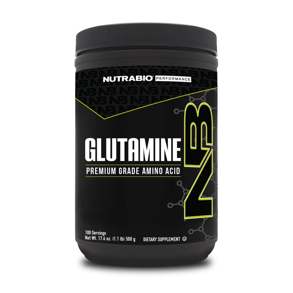 NutraBio Pure L-Glutamine σκόνη, 100 σερβίρει L-Glutamine συμπλήρωμα, Amino Acid, καθαρό βαθμό, Glutamina, Απολύτως καμία Πρόσθετα, πληρωτικά ή Έκδοχα, συμπλήρωμα αποκατάστασης μυών - (500 γραμμάρια)