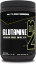NutraBio Pure L-Glutamine σκόνη, 100 σερβίρει L-Glutamine συμπλήρωμα, Amino Acid, καθαρό βαθμό, Glutamina, Απολύτως καμία Πρόσθετα, πληρωτικά ή Έκδοχα, συμπλήρωμα αποκατάστασης μυών - (500 γραμμάρια)