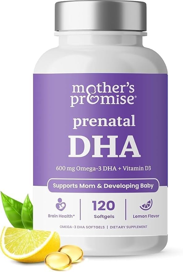 Προγεννητική DHA για τις γυναίκες 600mg + 400 IU Βιταμίνη D3 