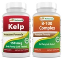 Συμπλήρωμα Kelp 150 Mcg & B-100 Complex