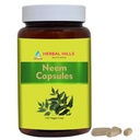 HERBAL HILLS Κάψουλες Neem 120 Κάψουλες Vegie Κάψουλες Neem Leaf Azadirachta Indica 700 mg Κόνις και εκχύλισμα Μείγμα σε Καψάκιο