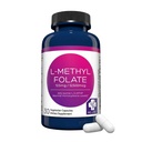 MD Life L- Methylfolate 12, 5 mg συμπλήρωμα - Επαγγελματικό- Grade Active L Methylfolate συμπλήρωμα - 30 κάψουλες - L- Methylfolate 12, 5 mg - Μέγιστη ισχύς MTHFR W/ Essential Amino Acids