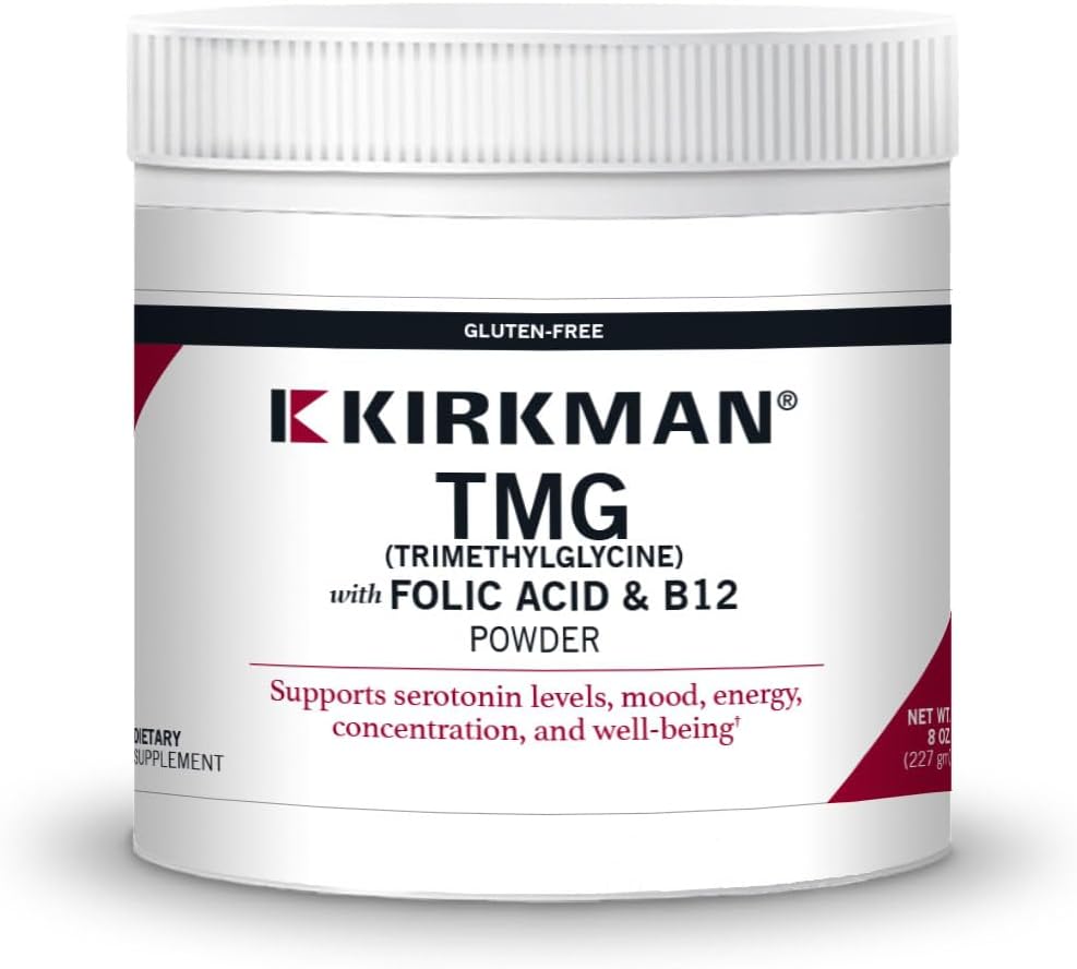 Kirkman - TMG with Folic Acid & B-12 Powder 8oz