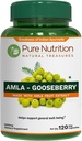 Pure Nutrition Amla Extract 1000mg. (Equivalent to 8000mg Amla Fruit Powder) Non GMO | 120 Veg Caps.