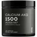 Toniiq 1500mg Ultra High Purity Ca AKG συμπλήρωμα - 99%+ Εξαιρετικά καθαρό και βιοδιαθέσιμο Ασβέστιο Α-Κετογλουταρικό - Συμπλήρωμα Διαρκείας ΑΚΓ Ασβέστιο - 120 Καψάκια Χορτοφαγίας Ca-AKG