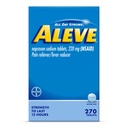 Aleve Pain Reliever & Fever Reducer Δισκία, Νάπροξεν Νάτριο, Πονοκέφαλος, Ιατρική ανακούφισης της πλάτης και του πόνου του σώματος, 270 Count