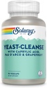 SOLARAY Yeast-Cleanse - 90 Vegetarian Capsules