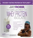 Jay Robb Whey Isolate Protein Powder, Low Carb, Keto, Vegetarian, Χωρίς Γλουτένη, Χωρίς Λακτόζη, Χωρίς Ζάχαρη Προστέθηκε, Όχι Λίπος, Όχι Σόγια, Τίποτα Τεχνητό, Μη-ΓΤΟ, Best-Tasting (5 Λίβρα, Αγεύση)