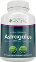 Astragalus Κάψουλες 5.000 mg - 250 Κάψουλες, 8+ Μήνας Προσφορά - Superior Strength Astragalus Root Extract 20:1 - Μη ΓΤΟ, χορτοφάγοι & Vegan Φιλικοί - Υποστηρίζει το ανοσοποιητικό σύστημα & Καρδιαγγειακό