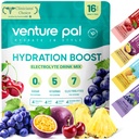 Venture Pal Sugar Free Electrolyte Powder Packets - Liquid Daily IV Drink Mix for Rapid Hydration & Party Recovery 