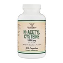 NAC Supplement (N-Acetyl Cysteine) - 99%+ Purity Tested - (1,000mg Per Serving 500mg Per Cap, 210 Capsules) (Third Party Tested) with Odor Masking Technology to Boost Glutathione Levels by Double Wood