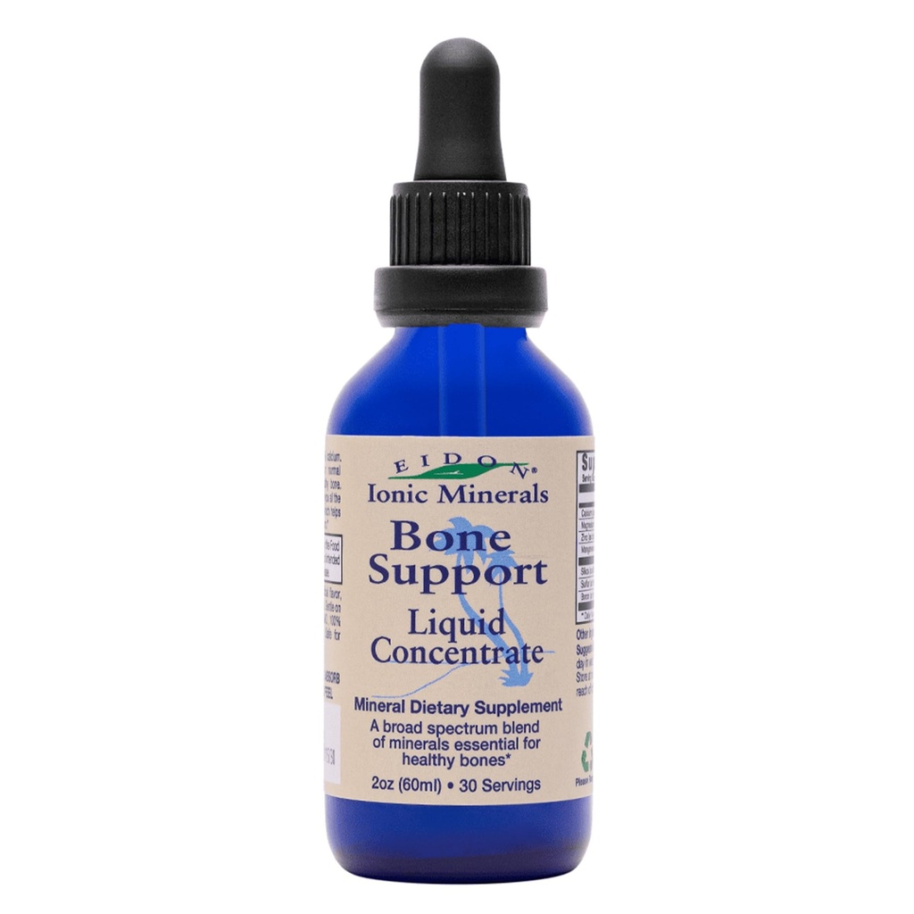 Eidon Mineral Wellness Υποστήριξη για το υγρό συμπλήρωμα - Ιωνικό Trace Mineral Drops για να προσθέσετε στο νερό, ασβέστιο, μαγνήσιο, ψευδάργυρο, μαγγάνιο, Silica, Sulfur, βόριο, Bioδιαθέσιμο - 2 oz