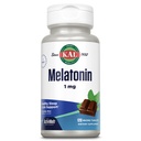 KAL Melatonin 1mg Sleep Aid, Melatonin συμπλήρωμα υποστηρίζει την ηρεμία χαλάρωση και έναν υγιή κύκλο ύπνου, γρήγορη διάλυση ActivMelts, φυσική γεύση μέντας σοκολάτας, χορτοφάγους, 120 Serv, 120 micro Tabs