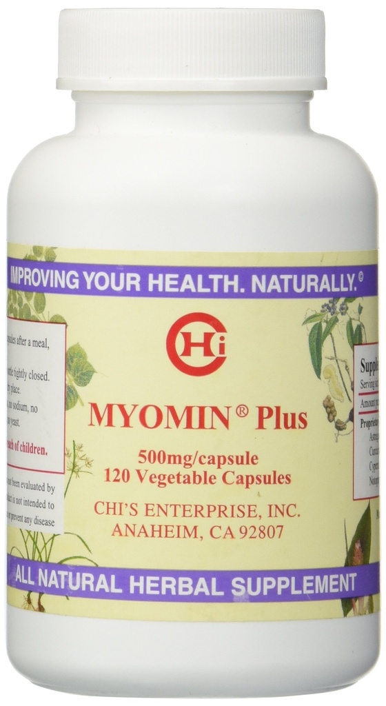 Chi's Enterprise Myomin Plus Capsules, 0.8 Ounce