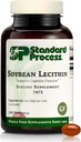 Standard Process Soybean Lecithin - Brain Health Support Supplement - Διατροφικό πλήρες συμπλήρωμα με βάση τα τρόφιμα Απαραίτητα Λιπαρά Οξέα από την Soybean Lecithin - 240 Softgels
