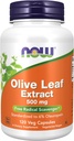 NOW Foods Supplements, Olive Leaf Extract 500 mg, Free Radical Scavenger*, 120 Veg Capsules