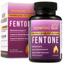 Θερμογόνο Fentone Fat Burner Energy Booster, Ορεκτικό Καταπιεστικό, Κλινικά Σπουδασμένη απώλεια βάρους, καύση λίπους, Phenylethylamine HCl, L- Καρνιτίνη, Ketones - 60 χάπια διατροφής (1)