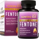 Fentone Thermogenic Fat Burner Energy Booster, Appetite Suppressant, Clinically Studied Weight Loss, Fat Burning, Phenylethylamine HCl, L- Carnitine, Ketones - 60 Diet Pills (1)
