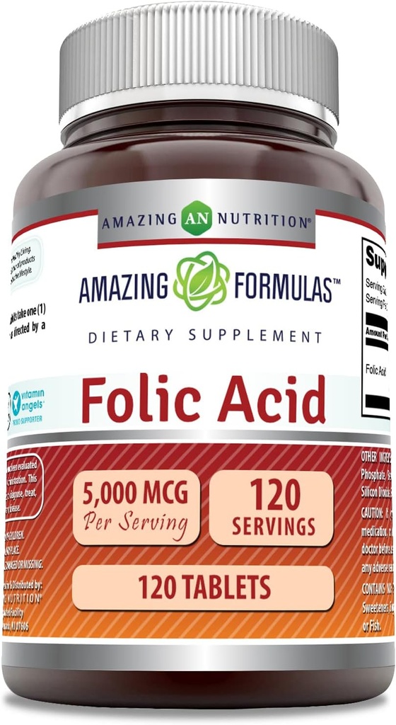 Amazing Formulas Folic Acid (Vitamin B9) Συμπλήρωμα 