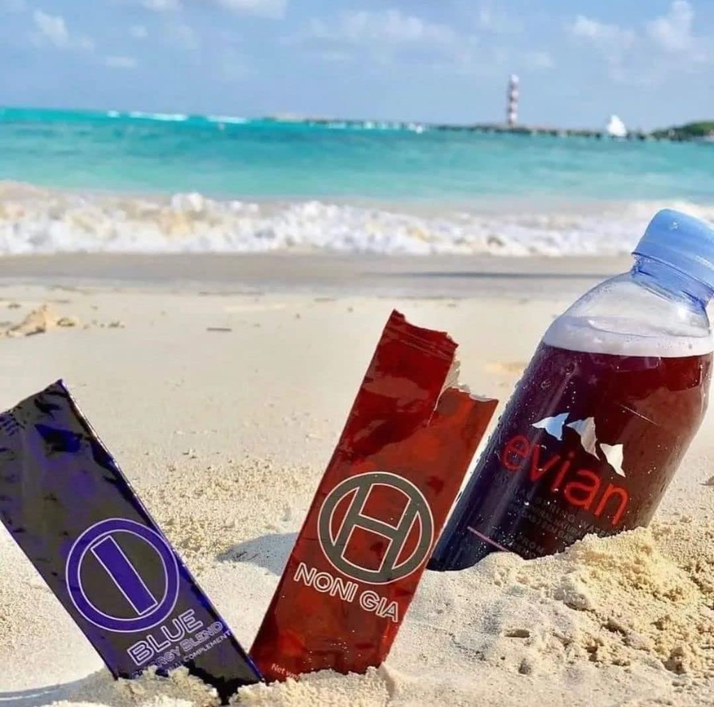 I BLUE + I PINK + NONI GIA Energy Drink Promotes Health, Fitness, Weightloss…