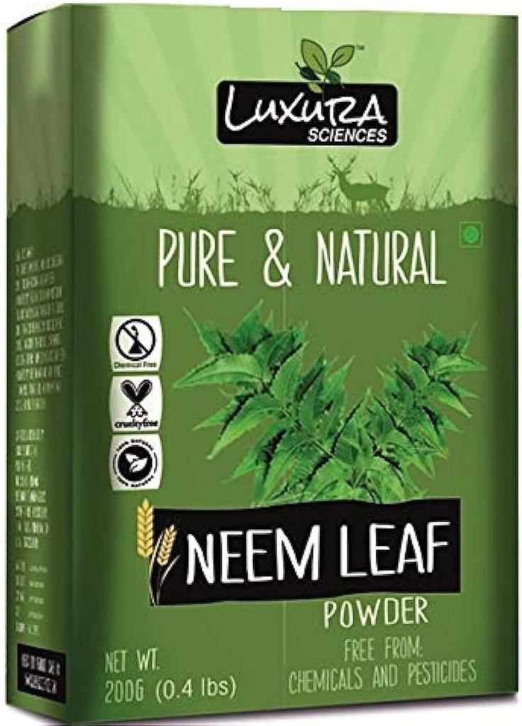 Luxura Sciences Organic Neem Leaf Powder 