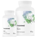 THORNE - Detox Duo - Συμπλέκτης υποστήριξης ήπατος, νεφρών και ανοσοποιητικών - NAC & Γλυκίνη - 30 έως 125 Υπηρεσίες
