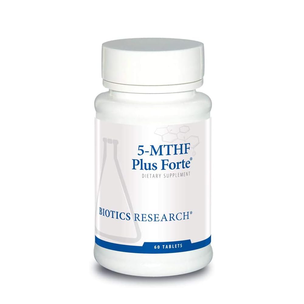 Biotics Research Biotics Research 5-MTHF Plus Forte - Εγκεφαλική Υγεία Προάγει την Ηρεμία Χαλαρωμένη Τάση και Σεροτονίνη Παραγωγή 60 Κάψουλες