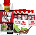 Labrada Lean Body Ready-to-drink Chocolate Protein Shake, 40g Protein, Whey Blend, 0 Ζάχαρη, Χωρίς γλουτένη, 22 Βιταμίνες & Ορυκτά, (Ανακυκλώσιμο Κουτί & Λικέρ - Συσκευασία των 12) LABRADA
