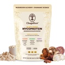 Mycoprotein Mushroom Protein Powder - Vegan Protein, Plant Based, Superfood, Master Blend of Chaga, Reishi, Turkey Tail, Shiitake, Lions Mane - Vanilla (1,76 lb)