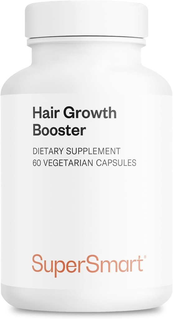 Supersmart - Hair Growth Booster 160mg ανά ημέρα (Lustriva συμπλήρωμα) - Biotin 40x More Soluble 