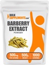 BulkSupplements.com Barberry Extract Powder - Barberry Sypplement, Herbal Supplement - Vegan & Gluten Free, 500mg per Serving, 500g (1.1 lbs) (Συσκευασία των 1)