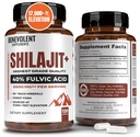6.500mg Shilajit συμπλήρωμα με 40% Fulvic Acid (Υψηλή απορρόφηση) 