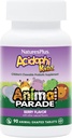 NaturesPlus Animal Parade AcidophyKidz, Berry Flavor - 90 Μασώμενα, Ζωομορφές Δισκία - με Προβιοτικά, FOS & Grape Seed - 90 Σύνολο Σερβιρίσματος