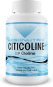 Absonutrix Citicoline CDP Choline 530mg, Nootropic συμπλήρωμα, GMP πιστοποιημένο, τρίτο μέρος δοκιμαστεί, εύκολο να καταπιούν, 120 Veg καπάκια, βελτιώνει γνωστικές δεξιότητες, υποστηρίζει τη μνήμη, μη GMO, Κατασκευασμένο στις ΗΠΑ