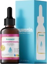 Nuvamin – Liquid Liposomal B-Complex Drops for Kids Baby Toddlers & Adults, 2Fl.Oz (60ml), 120 Daily Serving. B1, B2, B3, B5, B6, B7, B9, B12. Μεγάλη Γεύση - Φυσικό - Υψηλή Απορρόφηση, άρωμα σμέουρων