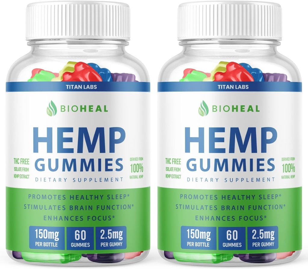 (2 Pack) Bioheal Gummies, Bioheal Gummies για εμβοές, Bioheal Gummies 300mg, Bio Heal Gummies, Bioheal Hemp Gummies, Bioheal Gummy S, Bioheal Gummies Advanced Formula Support (120 Gummies)