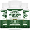 1000MG Liposomal Luteolin, Maximum Absorption, Potent Luteolin Supplement 180 Capsules