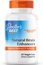 Doctors Best Natural Brain Enhancers with AlphaSize + SerinAid, υποστηρίζει τη μνήμη και την προσοχή, μη GMO, χωρίς γλουτένη, Vegan 60 Veggie Caps