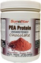 Pea Protein Powder - Χωρίς ζάχαρη - Σοκολάτα με κακάο σε σκόνη και βανίλια - Χωρίς σόγια, μη ΓΤΟ 17,6 oz
