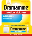 Dramamine Formula Motion Sickness Relief | Original, 12 Count