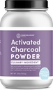 Ultra FINE Coconut Enabled Charcoal Powder - Μαγειρικές και Καλλυντικές Εφαρμογές, Βελούδινη Ομαλή Υφή για Smoothies, Παγωτά, Γλυκά, Σαπούνια, Εξαιρετικά Πρόστιμο για ένα Μαλακό Τέλος, Όχι Grit!
