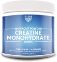 FIOR Pure Creatine Monohydrate Powder - Μικρονωμένη Creatine για άνδρες & γυναίκες, Αμιγής Μη ΓΤΟ, Vegan & Gluten Free Creatine Powder, 5 γραμμάρια ανά υπηρεσία, 60 υπηρεσίες