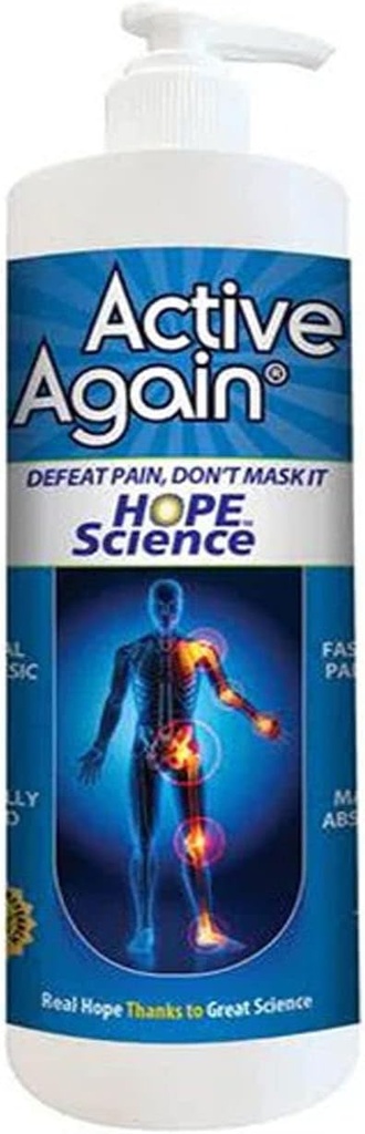 ACTIVE AGAIN Hope Science Cream, 16oz 